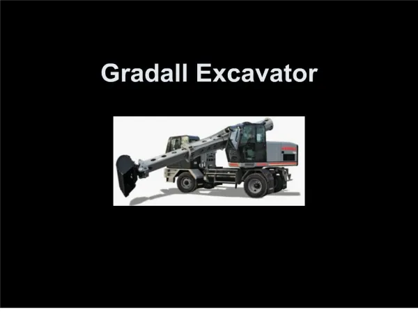 Gradall Excavator
