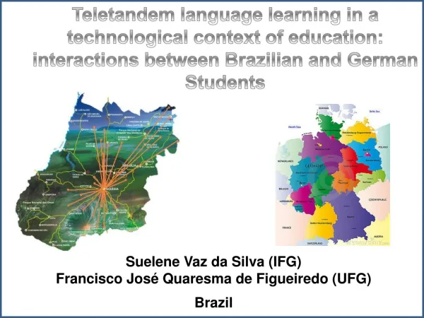 Suelene Vaz da Silva (IFG) Francisco José Quaresma de Figueiredo (UFG) Brazil