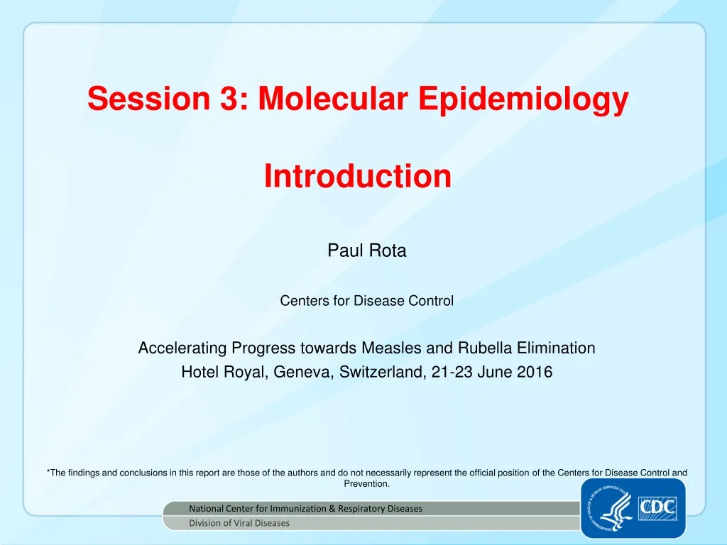 session 3 molecular epidemiology introduction