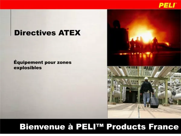 Bienvenue PELI Products France
