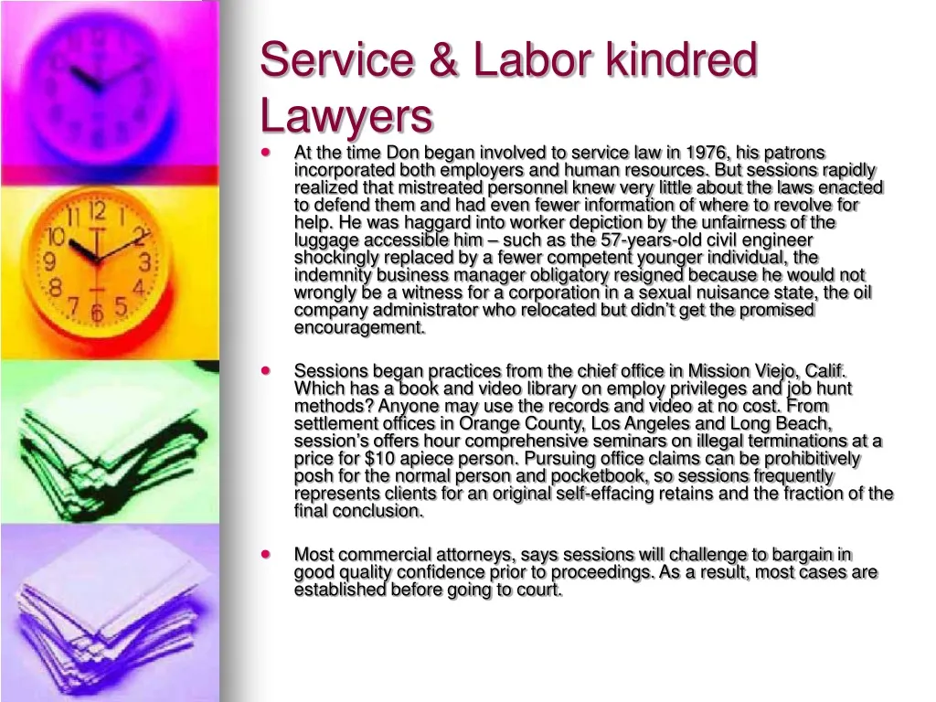 service labor kindred lawyers