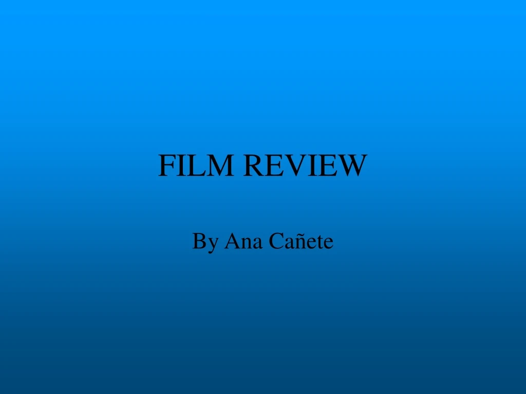 film review
