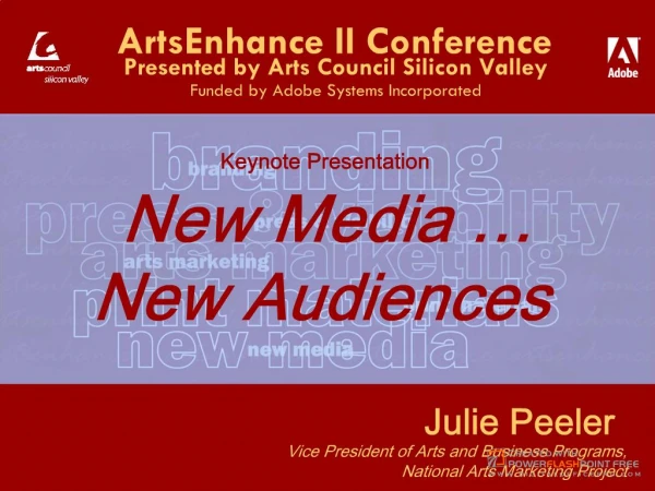 ArtsEnhance II Conference Presented by Arts Council Silicon ...