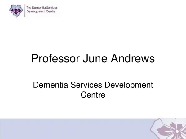 Professor June Andrews