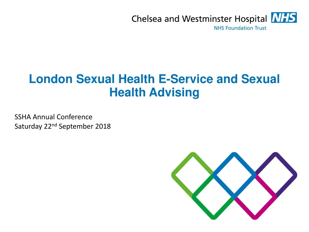 london sexual health e service and sexual health advising