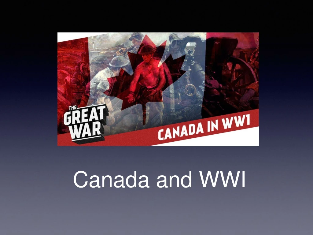canada and wwi