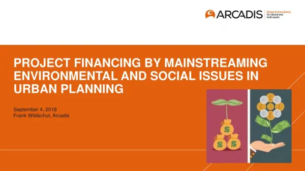 Project financing by mainstreaming Environmental and social issues in urban planning