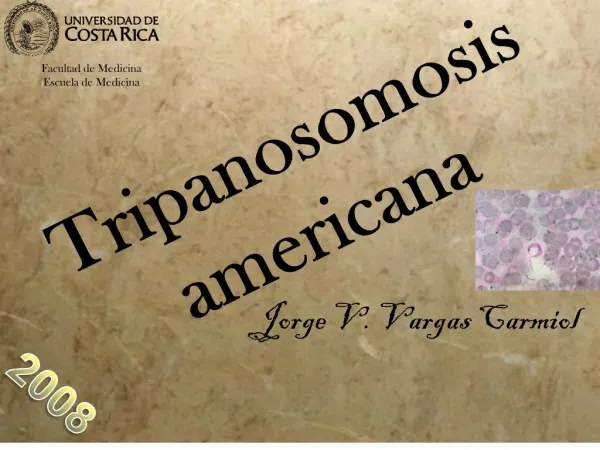 Tripanosomosis americana