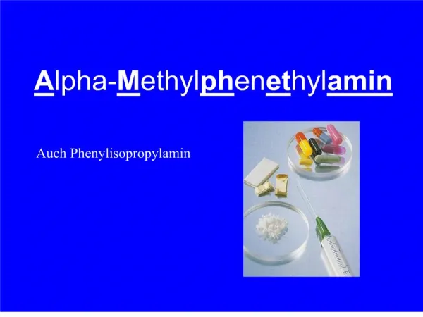 Alpha-Methylphenethylamin
