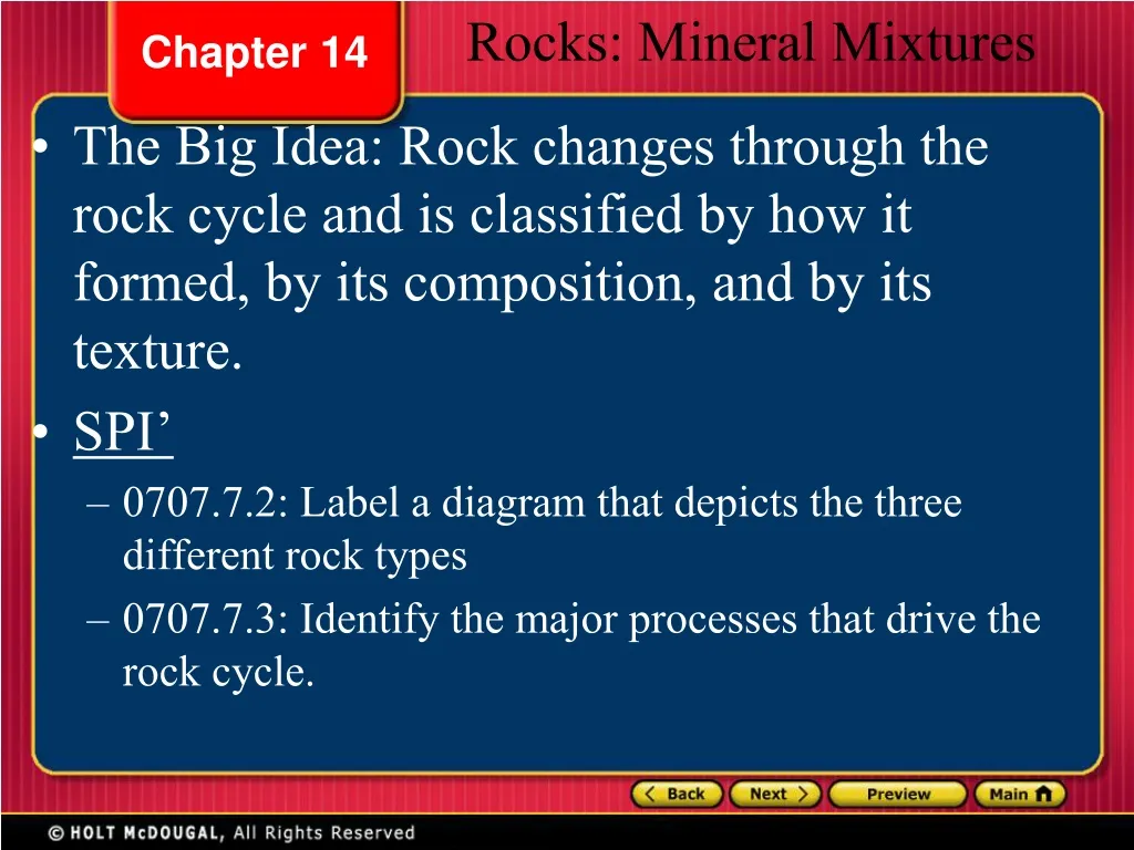 rocks mineral mixtures