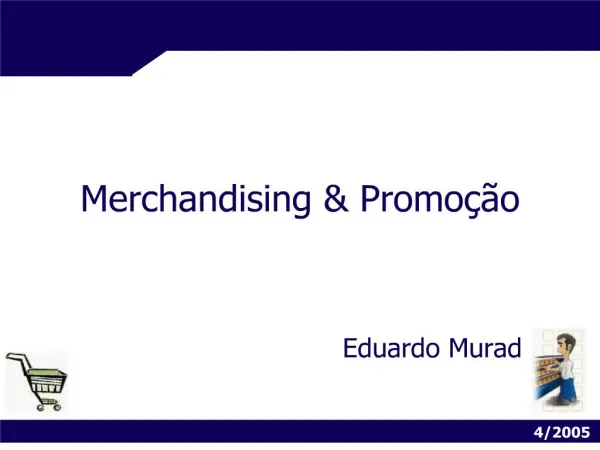 Merchandising Promo o