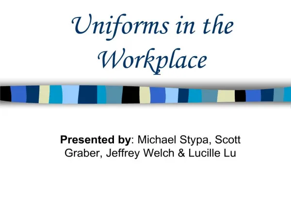 Uniforms in the Workplace