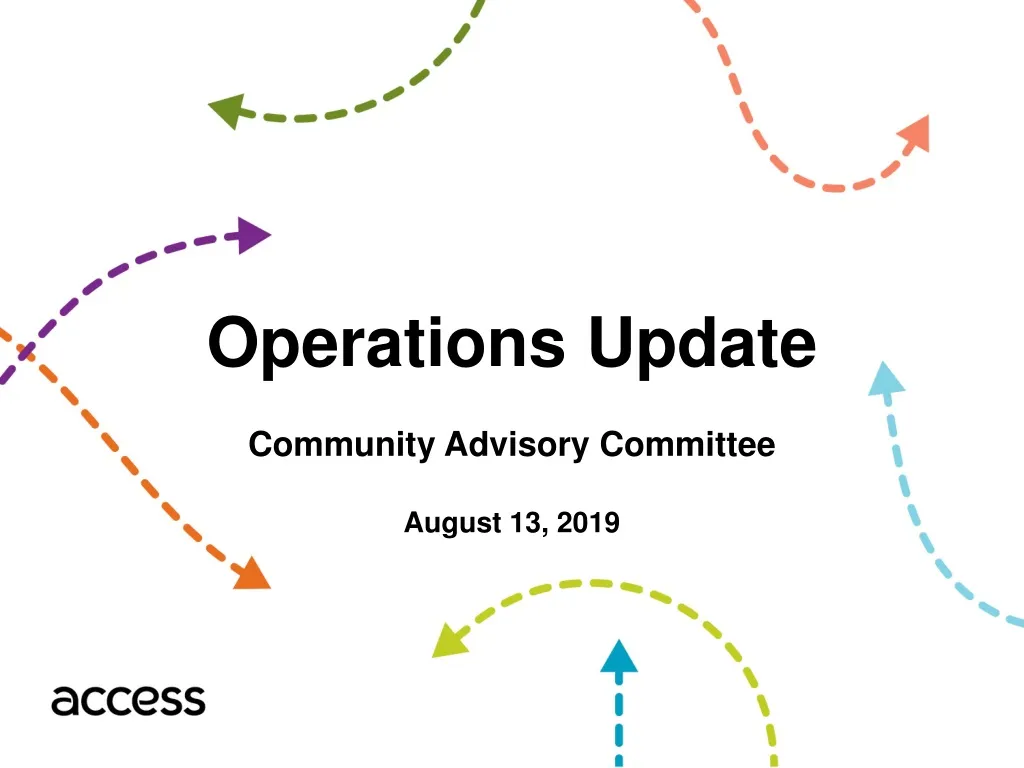 operations update community advisory committee