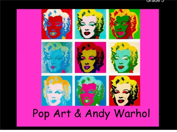 Pop Art Andy Warhol