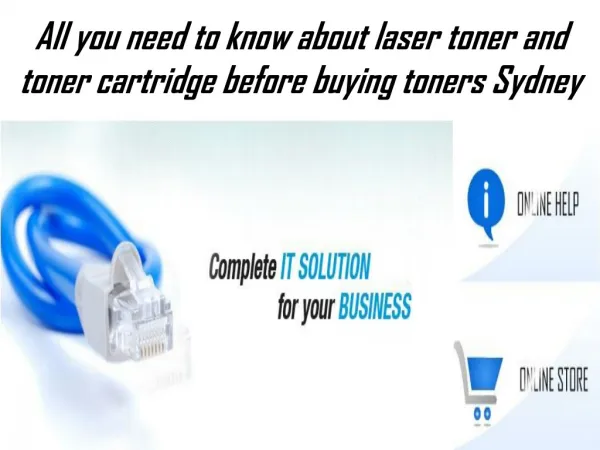 All you need to know about laser toner and toner cartridge