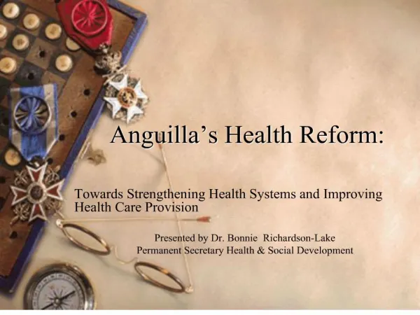 Anguilla s Health Reform: