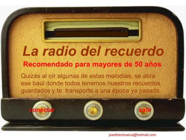La radio del recuerdo