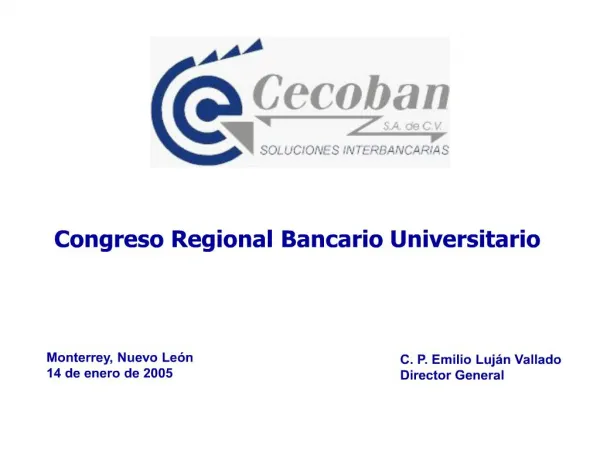 Congreso Regional Bancario Universitario