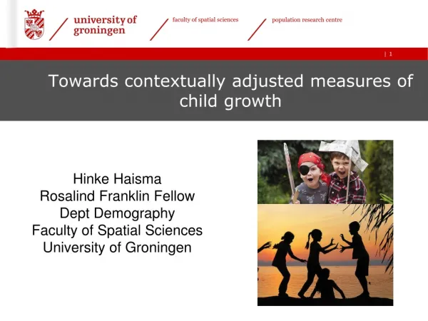 Towards contextually adjusted measures of child growth