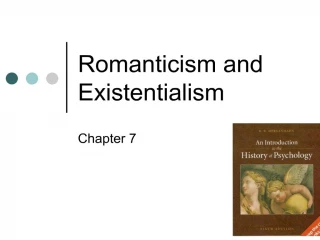 Romanticism and Existentialism - slide 1