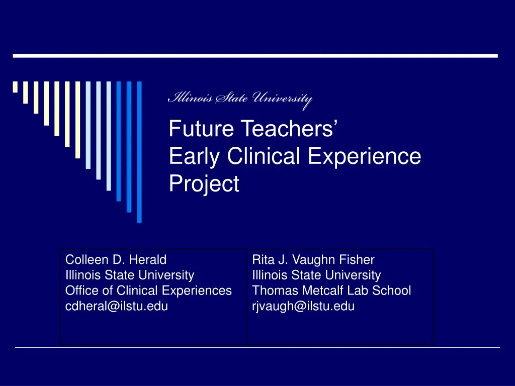 illinois state university future teachers early clinical experience project