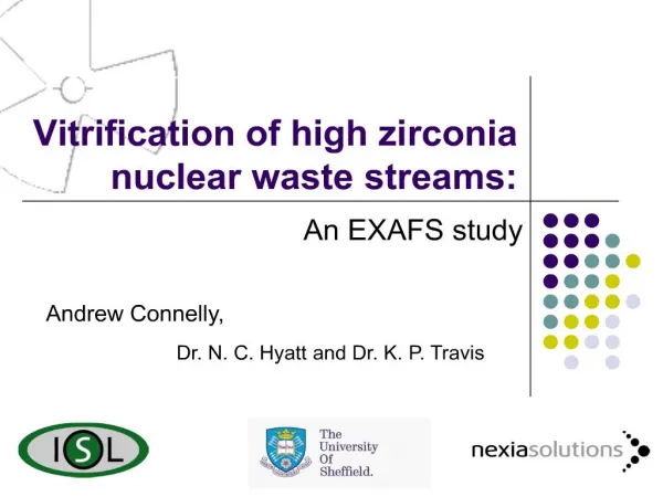 Vitrification of high zirconia nuclear waste streams: