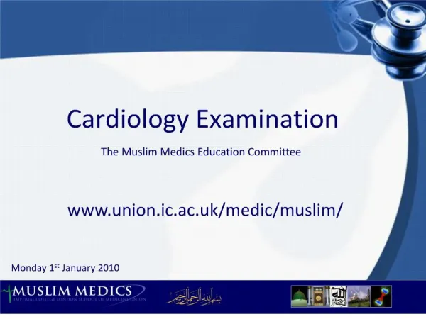 Cardiology Examination