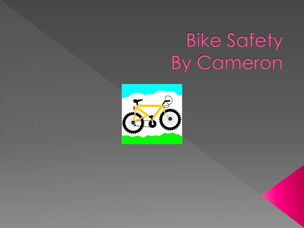 bike safety by cameron