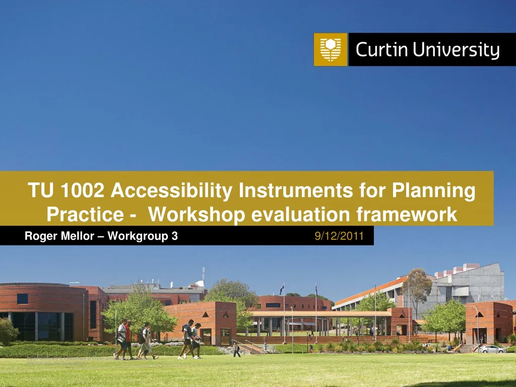 tu 1002 accessibility instruments for planning practice workshop evaluation framework