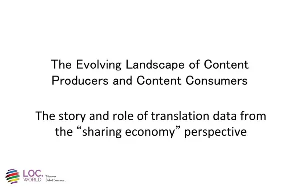 The Evolving Landscape of Content Producers and Content Consumers