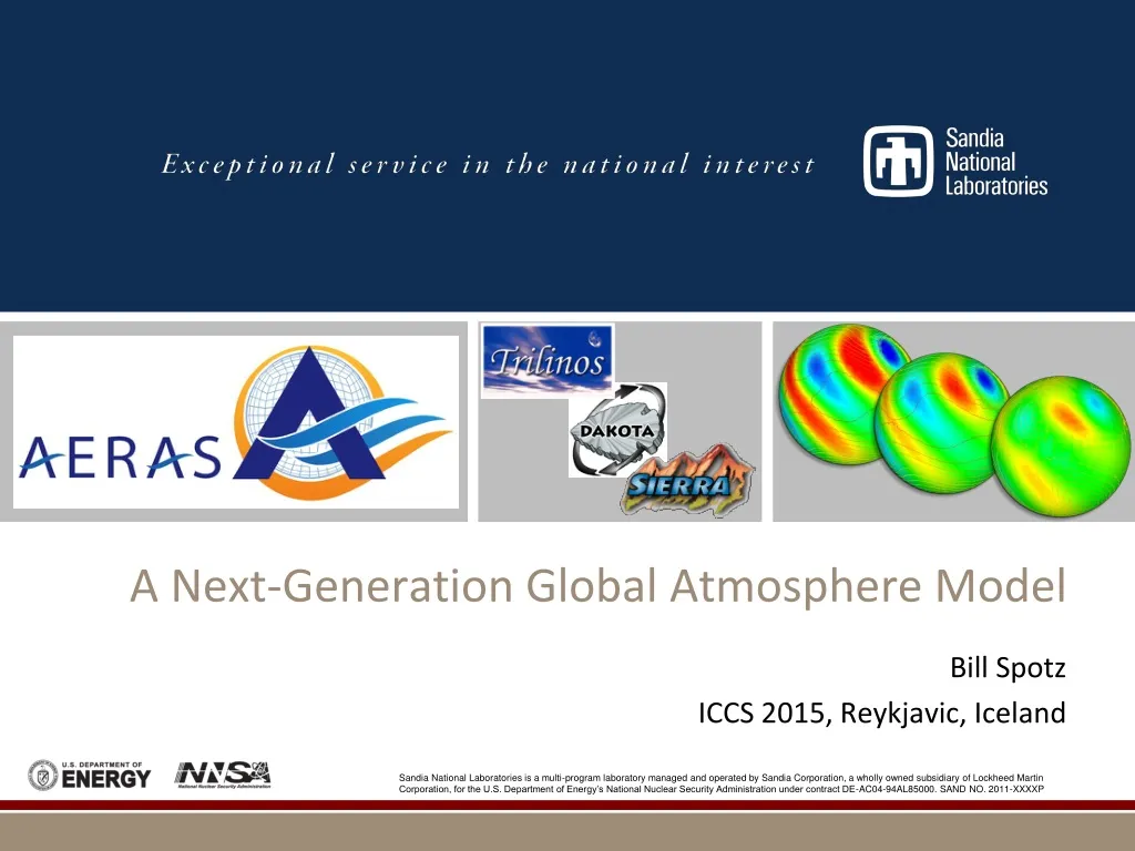 a next generation global atmosphere model