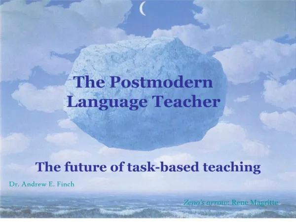The Postmodern Language Teacher