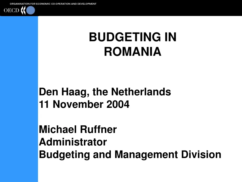 budgeting in romania