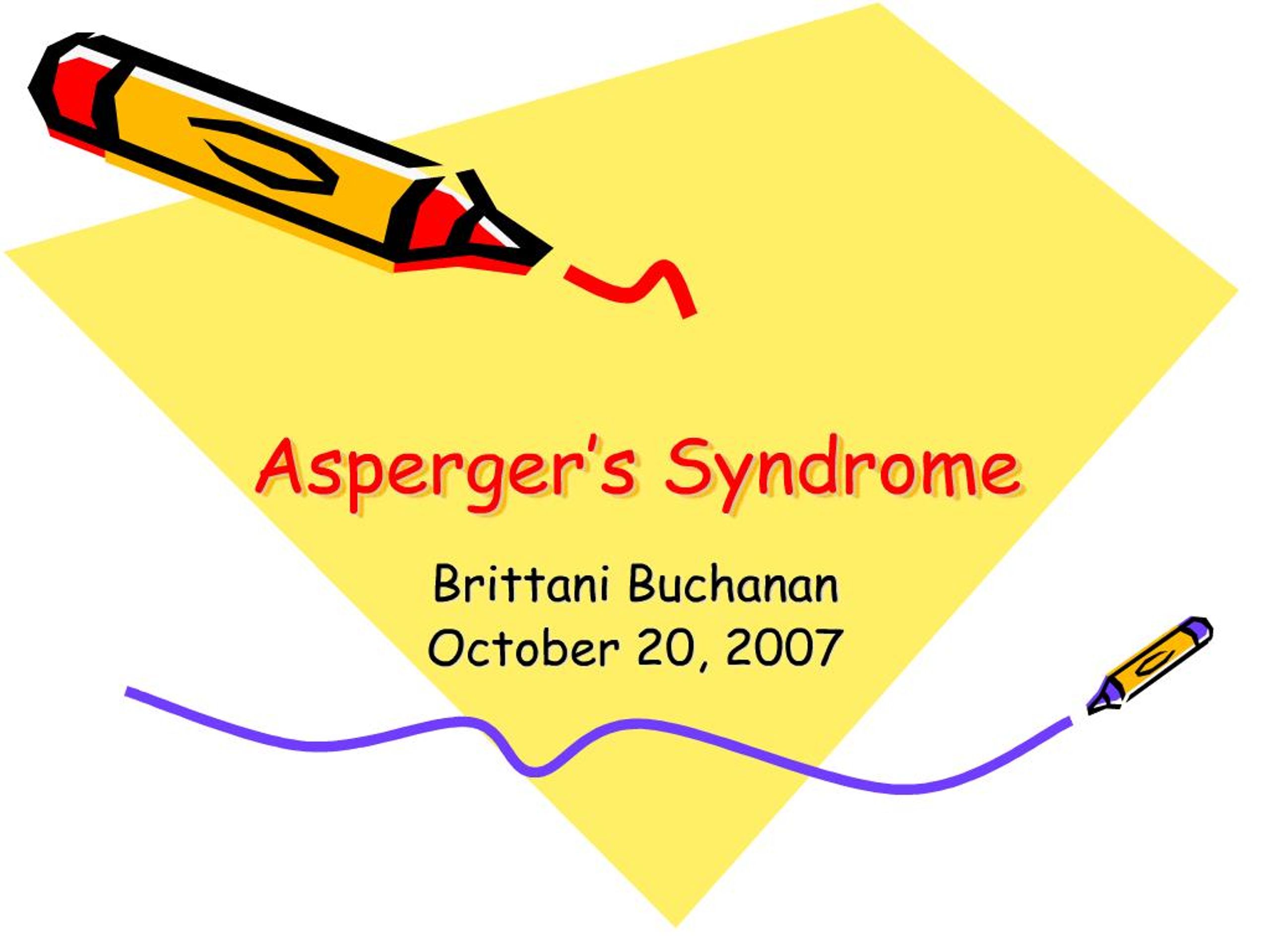 PPT - Asperger s Syndrome PowerPoint Presentation, free download - ID ...