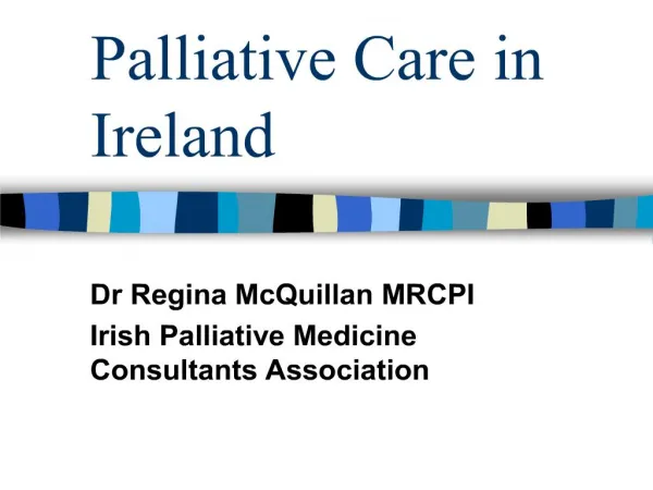 Palliative Care in Ireland