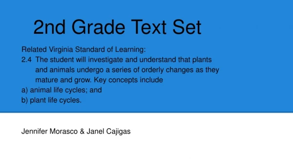2nd Grade Text Set