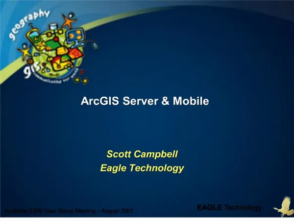 ArcGIS Server Mobile