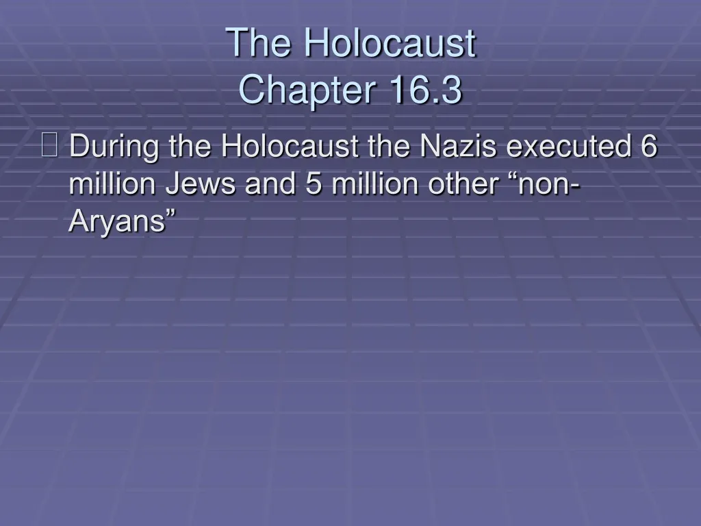 the holocaust chapter 16 3