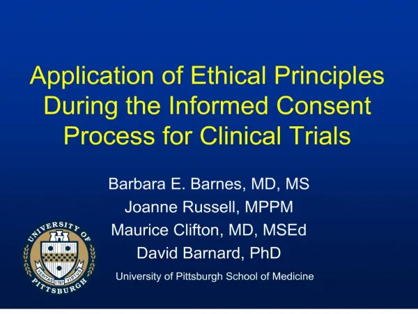 Application of Ethical Principles During the Informed Consent ...
