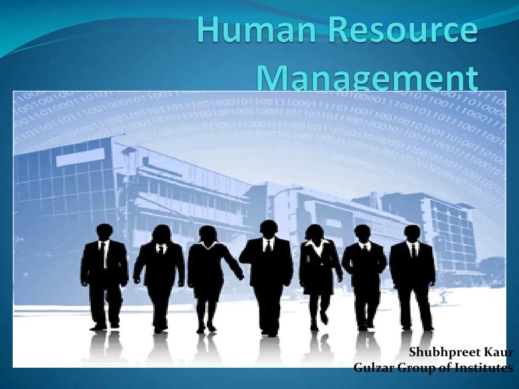 human resource management