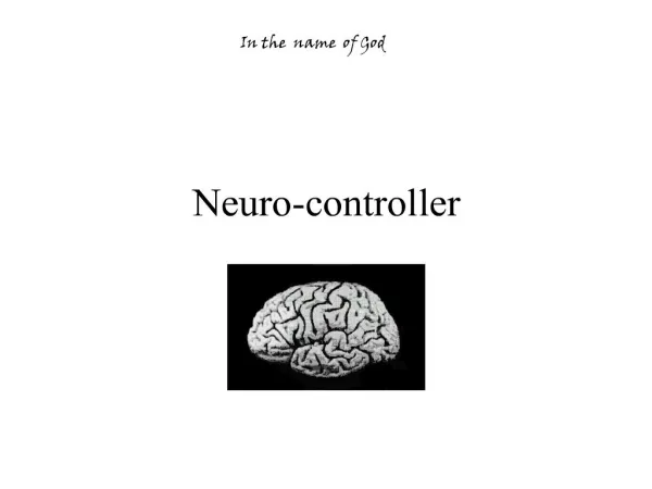Neuro-controller
