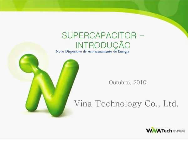 Supercapacitor Shop do Brasil Distribuidor Autorizado Vinatech