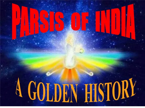 I AM PROUD TO BE A PARSI