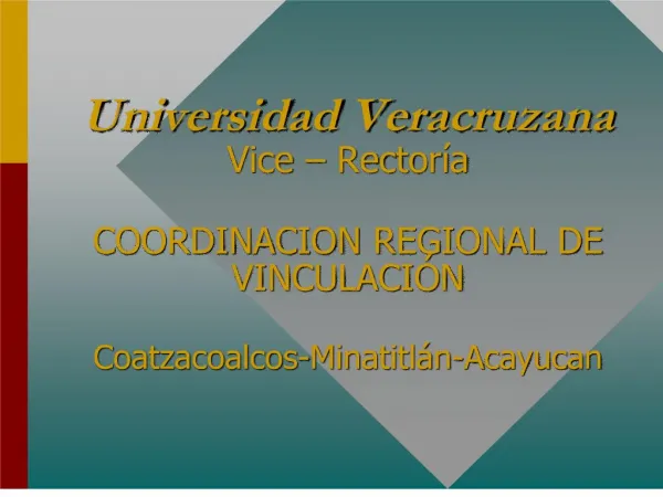 Universidad Veracruzana Vice
