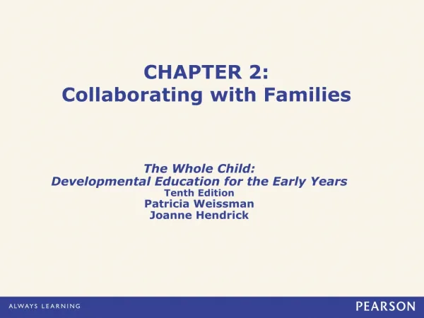 CHAPTER 2: Collaborating with Families