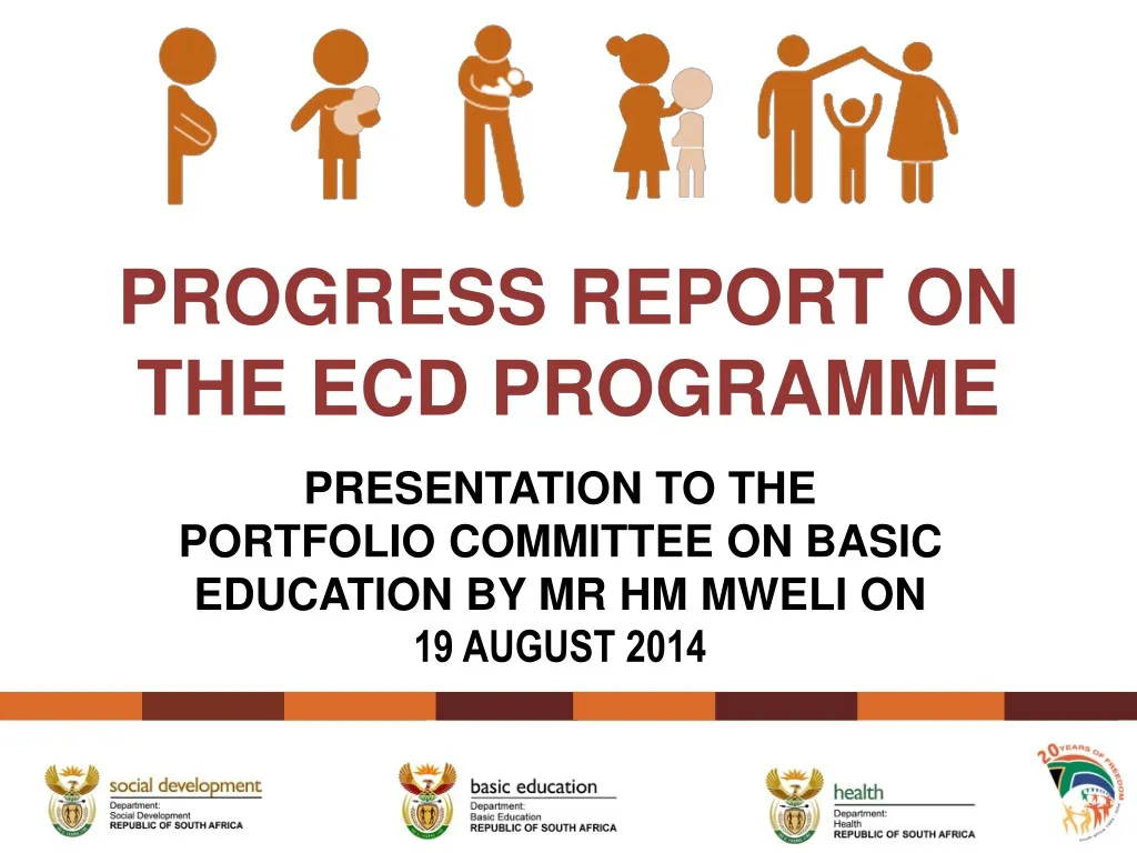 progress report on the ecd programme