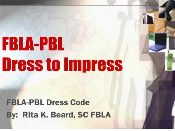 FBLA-PBL Dress to Impress