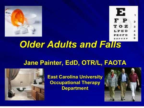 Older Adults and Falls