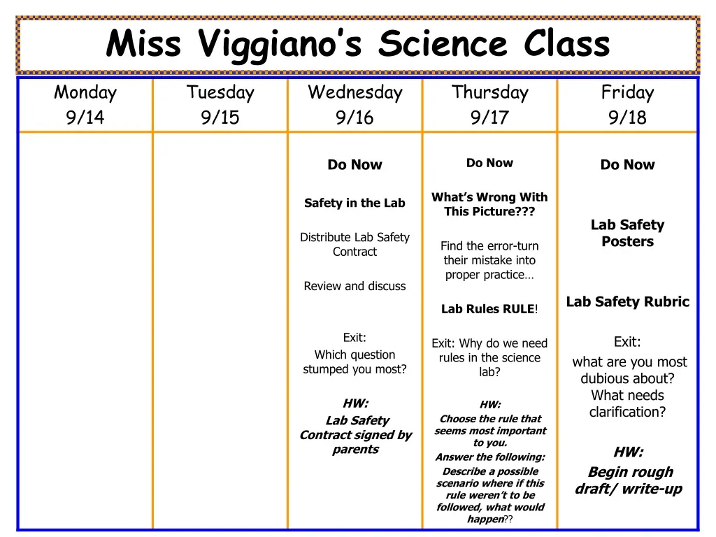 miss viggiano s science class