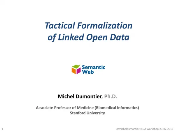 Tactical Formalization of Linked Open Data